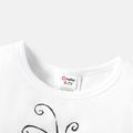 Looney Tunes 2pcs Kid Girl Character Print Cotton Tank Top and Polka dots Shorts Set White image 2
