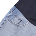 شورت جينز قابل للتمدد الضوء الأزرق image 5