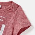 Mommy and Me Short-sleeve Letter Print Tee rediance image 3