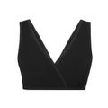 Nursing Black Wrap Bra Black image 4