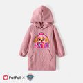 PAW Patrol Toddler Girl SKye Long-sleeve Hooded Dress Pink image 1