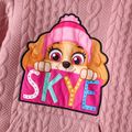 PAW Patrol Toddler Girl SKye Long-sleeve Hooded Dress Pink image 2