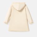 L.O.L. SURPRISE! Toddler Girl Bag Print Long-sleeve Hooded Sweatshirt Dress Beige image 5