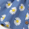 Baby Girl Allover Daisy Floral Print Cut Out Tank Dress DENIMBLUE image 5