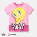 Looney Tunes Kid Girl/Boy Naia Character Print Short-sleeve Tee Pink image 1