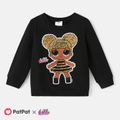 L.O.L. SURPRISE! Toddler Girl Character Print Cotton Pullover Sweatshirt Reactiveblack image 1