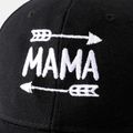 2-pack Letter Embroidered Baseball Cap for Mom and Me Black image 4