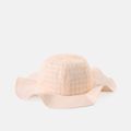Baby / Toddler Lace Up Sun Protection Hat Pink image 1