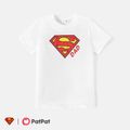 Superman Family Matching Cotton Short-sleeve Graphic White Tee White image 2