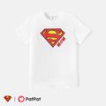 Superman Family Matching Cotton Short-sleeve Graphic White Tee White image 3