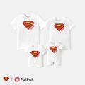 Superman Family Matching Cotton Short-sleeve Graphic White Tee White image 1