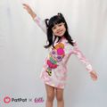 L.O.L. SURPRISE! Toddler Girl Tie Dyed Long-sleeve Dress Colorful image 2