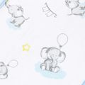 100% Cotton Elephant Pattern Baby Burp Cloths Multi-color image 5
