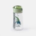 كوب ماء من القش 520 مللي زجاجة مياه ذات سعة كبيرة مع زجاجة بلاستيكية رياضية للكبار كوب محمول في الهواء الطلق اخضر فاتح image 1