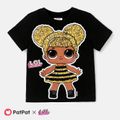 lol. sorpresa! t-shirt in cotone a maniche corte con stampa personaggio bambina/bambina Nero image 1