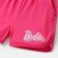 Barbie 2pcs Toddler/Kid Girl Naia Stripe Short-sleeve Tee and Cotton Shorts Set Roseo image 2