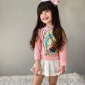 L.O.L. SURPRISE! Toddler Girl Character Print Hoodie Sweatshirt Pink image 3