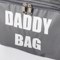 Diaper Bag Backpack Letter Print Stylish Daddy Bag Travel Back Pack Dark Grey image 4