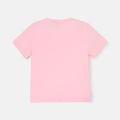 Toddler Girl Strawberry Embroidered Short-sleeve Cotton Tee Pink image 5