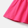 L.O.L. SURPRISE! 2pcs Toddler/Kid Girl Bowknot Design Sleeveless Tee and Shorts Set PINK-1 image 3