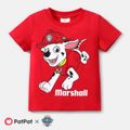 PAW Patrol Toddler Girl/Boy Character Print Short-sleeve Cotton Tee Red-2 image 1