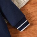 Baby Boy 95% Cotton Polo Neck Long-sleeve Gentleman Bow Tie Jumpsuit Tibetanblue image 5