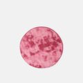 Nordic Tie-dye Gradient Round Carpet Chair Long Hair Bedroom Rug Home Living Room Bedside Mat Computer Entrance Hall Non-slip Dark Pink image 2