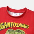 Gigantosaurus Toddler Boy Dinosaur Print Short-sleeve Tee Red image 5