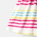 Care Bears Baby Girl Colorful Striped or Allover Print Cami Dress Color block image 5