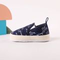 Baby / Toddler Shark Print Slip-on Loafers Deep Blue image 1