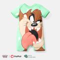Looney Tunes Baby Boy/Girl Cartoon Animal Print Short-sleeve Naia™ Romper SpringGreen image 1