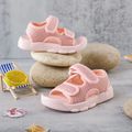 Toddler Lightweight Breathable Double Velcro Sandals Light Pink image 2