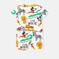 Disney Baby Boy/Girl Short-sleeve Graphic Print Naia™ Romper Multi-color image 5