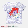Tom and Jerry Kid Boy Allover Short-sleeve Tee White image 1