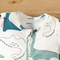 2-Pack Naia Baby Boy Cotton Dinosaur Print Short-sleeve Rompers Green image 2