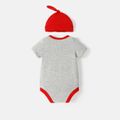 Harry Potter Baby Boy/Girl 2pcs Cotton Shiny Graphic Romper & Hat Set Grey image 3