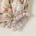 Easter Baby Girl Allover Print or Solid Frill Trim Shorts Pink image 5