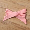 3pcs Baby Girl Cotton Flared Pants and Floral Print Cami Top & Headband Set Pink image 5