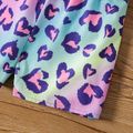 Toddler Girl Allover Leopard Print Slip Romper Multicolour-1 image 5