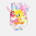 Looney Tunes Mommy and Me Short-sleeve Tie Dyed Naia™ Dresses Colorful image 5