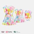 Looney Tunes Mommy and Me Short-sleeve Tie Dyed Naia™ Dresses Colorful image 2