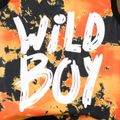 2pcs Baby Boy Letter Print Naia™ Tank Top and Cotton Shorts Set Orange image 4