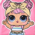 L.O.L. SURPRISE! Toddler/Kid Girl 2pcs Back Crisscross Tank Top and Colorblock Shorts Set Pink image 4