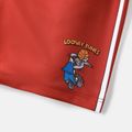 Looney Tunes Toddler/Kid Boy 2pcs Basketball & Character Print Tank Top and Shorts Set Red image 5