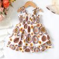 Toddler Girl Sweet Smocked Layered Slip Dress White image 1