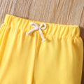 Toddler Girl/Boy Basic Solid Shorts Yellow image 3