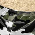 Family Matching Camouflage Print Strappy One-piece Swimsuit and Swim Trunks Shorts Camouflage image 4