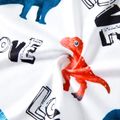 Family Matching Dinosaur Print Tank Dresses and Short-sleeve T-shirts Sets Turquoise image 4