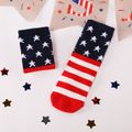 Independence Day Toddler/Kid's Mid-calf Socks Red image 1