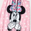 Disney Mommy and Me Pink Flutter-sleeve Allover  Print Naia™ Dresses Pink image 2